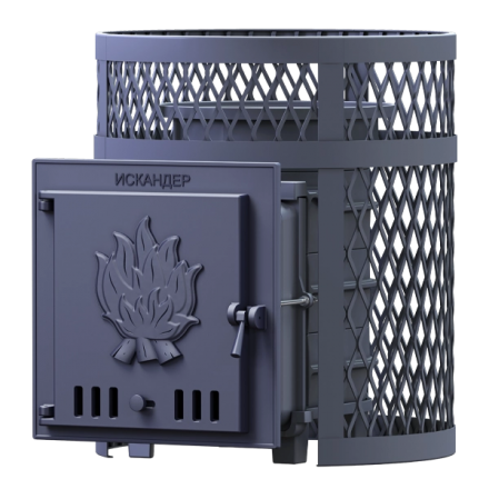 Печь для бани Гефест ИСКАНДЕР 18 в сетке