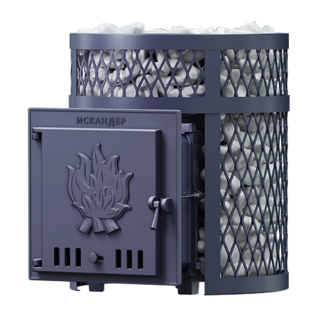 Печь для бани Гефест ИСКАНДЕР 18 в сетке