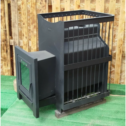 Банная печь Согрей Сотка 24 Стекло