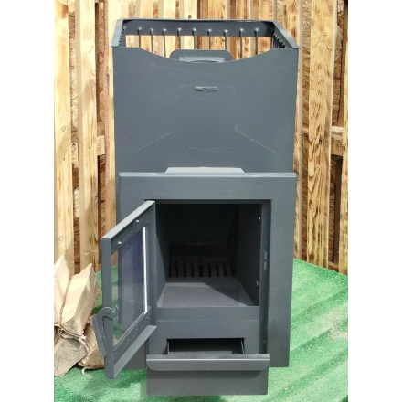 Банная печь Согрей Сотка 24 Стекло