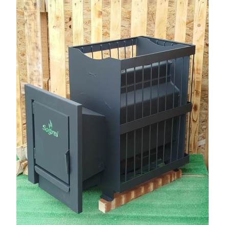 Банная печь Согрей Сотка 18