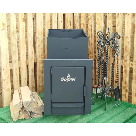 Банная печь Согрей Сотка 18