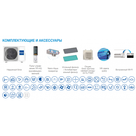 Кондиционер Haier Flexis DC-Inverter AS35S2SF1FA-B/1U35S2SM1FA