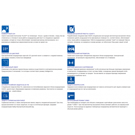 Кондиционер Haier Lightera DC-Inverter AS24NS3ERA-G/1U24GS1ERA