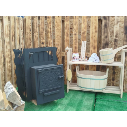 Банная печь Согрей Садовод Ч