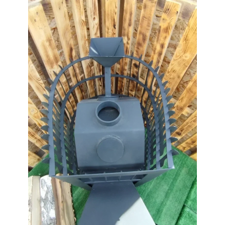 Банная печь Согрей Дача ЗК 18 Панорама