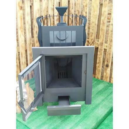 Банная печь Согрей Дача ЗК 18 Панорама