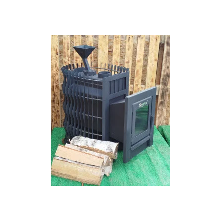 Банная печь Согрей Дача ЗК 18 Стекло