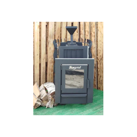 Банная печь Согрей Дача ЗК 18 Стекло