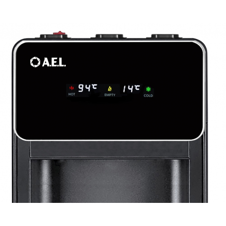 Кулер LD-AEL-814ad full black (дисплей, электронное охлаждение)