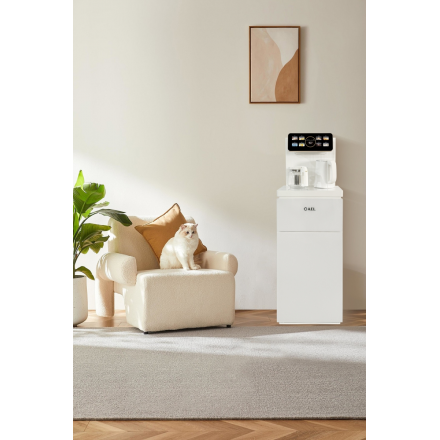 Кулер с чайным столиком Тиабар LD-AEL-82a white