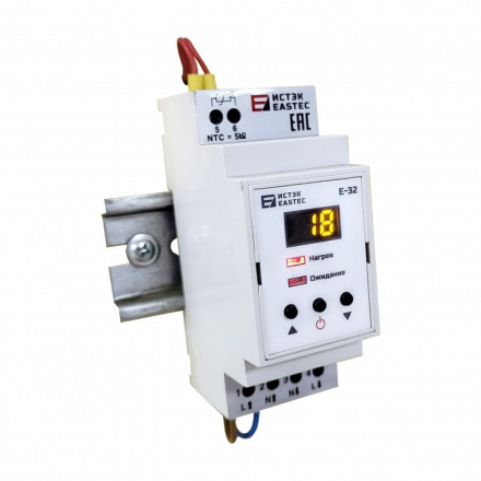 Терморегулятор EASTEC E-32 (на DIN-рейку)