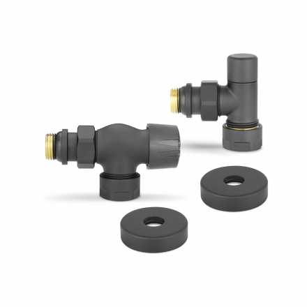 Комплект термостатический осевой с запорным клапаном Varmega №3 VMDV12