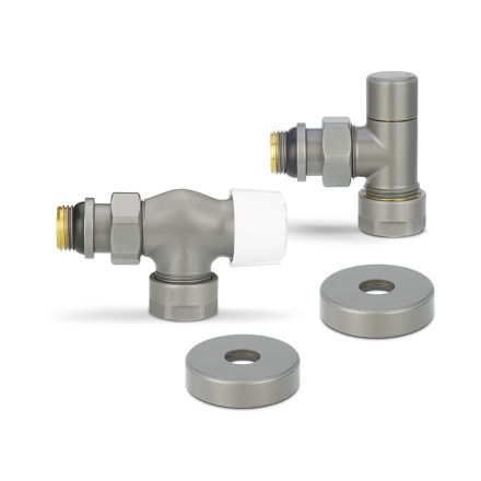 Комплект термостатический осевой с запорным клапаном Varmega №3 VMDV12