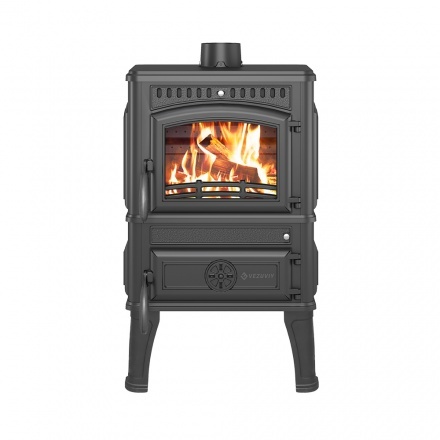 Печь-камин Везувий LV-12 Антрацит