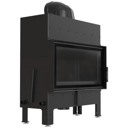 Каминная топка Kratki FLOKI/L/PF/BLACK