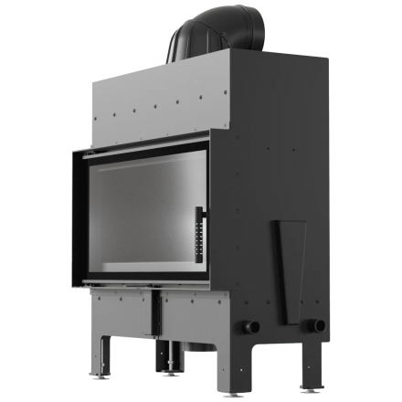 Каминная топка Kratki FLOKI/L/PF/BLACK