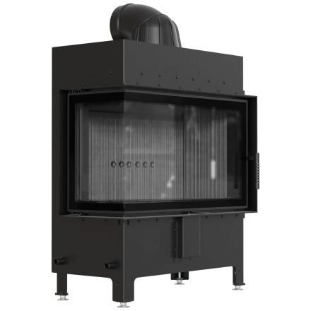 Каминная топка Kratki LUCY/14/L/NEW/BLACK