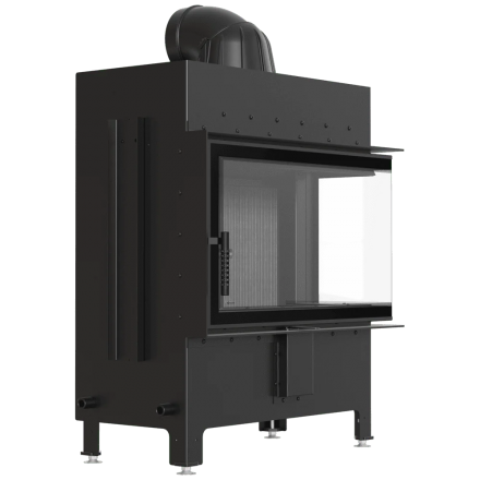 Каминная топка Kratki LUCY/14/P/NEW/BLACK