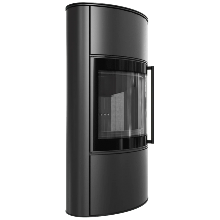 Печь-камин Kratki BJORN/W/BLACK