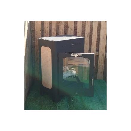 Печь-камин Согрей Горизонт 90 С