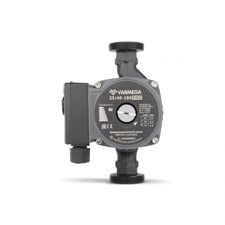 Насос циркуляционный Varmega VMCP02 PRO 25/40 180 с гайками