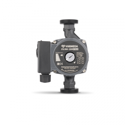 Насос циркуляционный Varmega VMCP02 PRO 25/60 180 с гайками