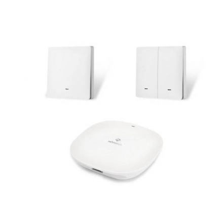 Комплект умных выключателей (1 и 2 клавиши) и хаб HOMMYN SW12HOMKIT06