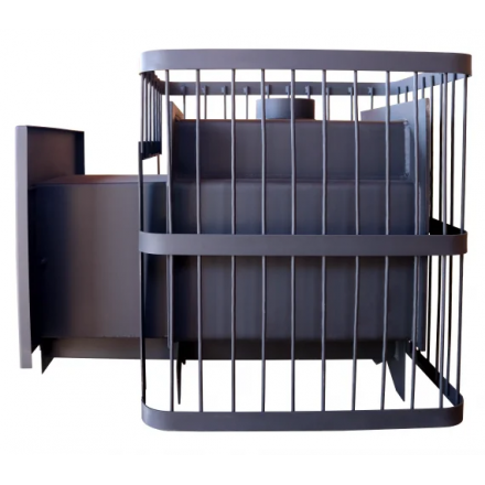 Банная печь ComfortProm сталь 8 мм (до 20 м. куб.) дверь со стеклом