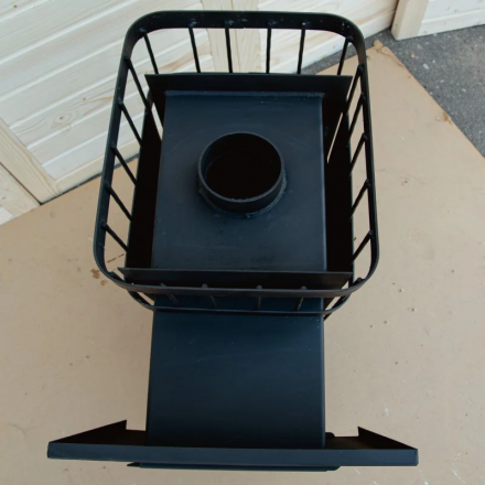 Банная печь ComfortProm сталь 3 мм (до 20 м. куб.) стальная дверь огонек