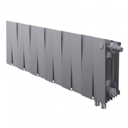 Радиатор биметаллический Royal Thermo PianoForte 200 VD Silver Satin