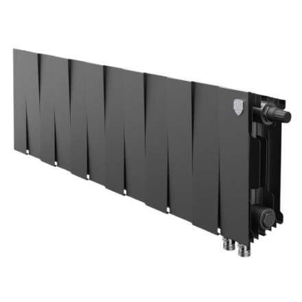 Радиатор биметаллический Royal Thermo PianoForte 200 VD Noir Sable