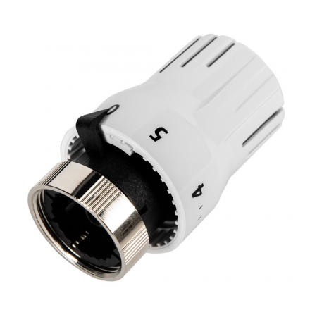 Термоголовка жидкостная Royal Thermo BASIC М30х1,5 (белый) RTO 22.01