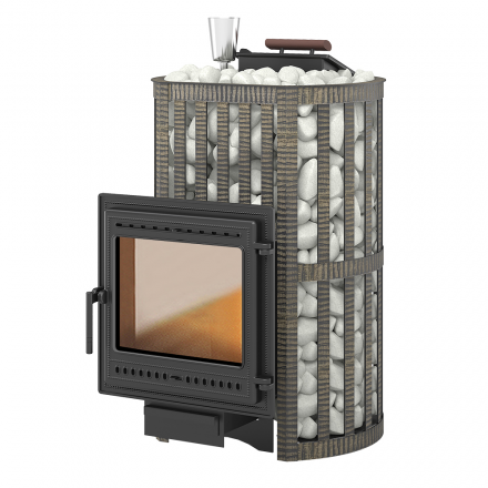 Печь для бани Везувий Ураган Ковка 28 (505)