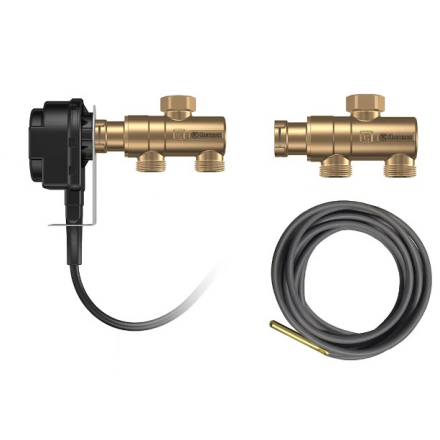 Трехходовой клапан THERMEX dLine U с электроприводом (комплект)