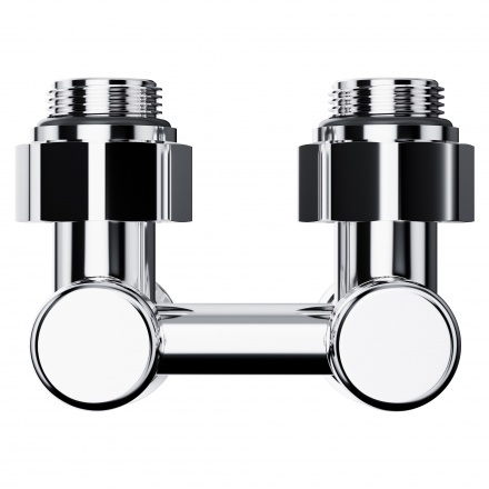 Узел нижнего подключения Royal Thermo Design угловой 1/2"х3/4" EK (хром)