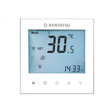 Термостат сенсорный KCW-01GC с WiFi (белый)