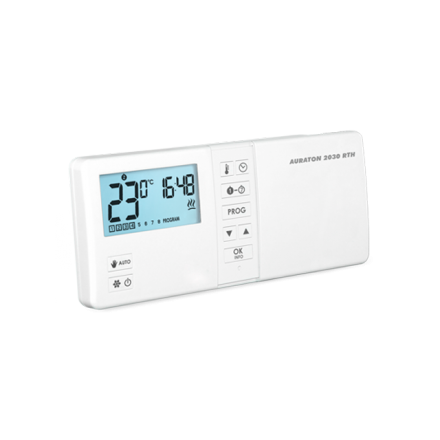 Беспроводной недельный регулятор температуры Auraton 2030 R для сервопривода
