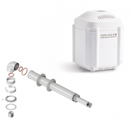 Дымоход антилед универсал + стабилизатор Teplocom ST-222/500