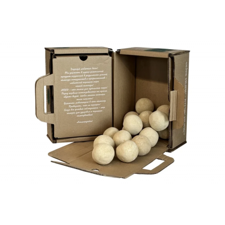 Керамические камни для бани МОВИ (круглые)