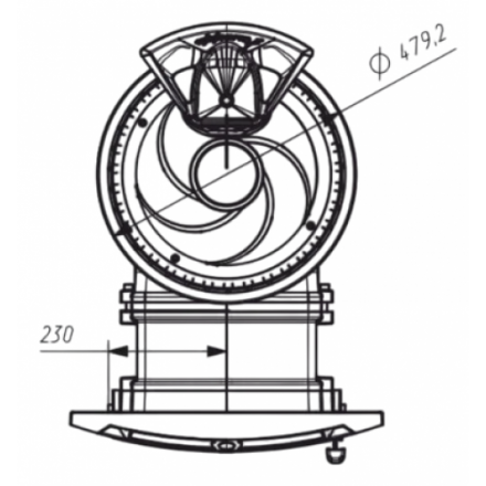 Банная печь ProMetall Атмосфера L Талькохлорит ламель+сетка