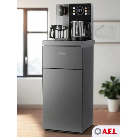 Кулер с чайным столиком Тиабар AEL TB83a-LD grey