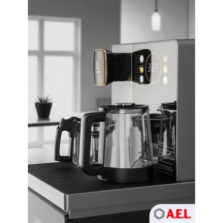 Кулер с чайным столиком Тиабар AEL TB83a-LD grey