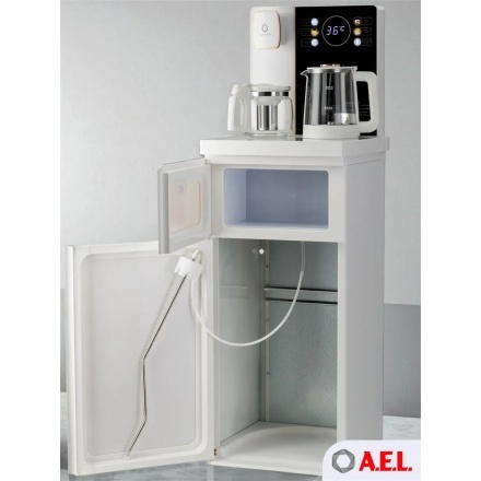 Кулер с чайным столиком Тиабар AEL TB83a-LD white