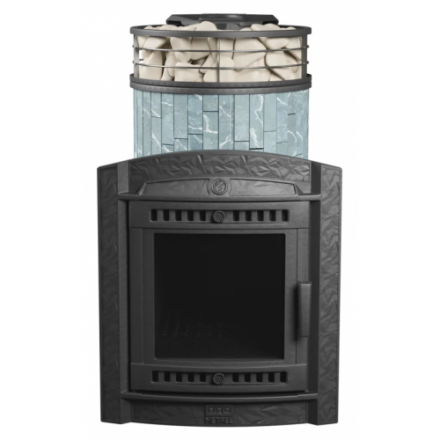 Банная печь ProMetall Атмосфера L Талькохлорит ламель+сетка