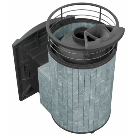 Банная печь ProMetall Атмосфера L Талькохлорит ламель+сетка с тоннелем