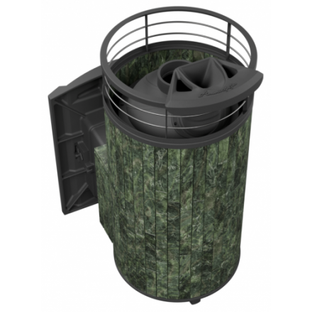 Банная печь ProMetall Атмосфера XL Змеевик ламель+сетка с тоннелем