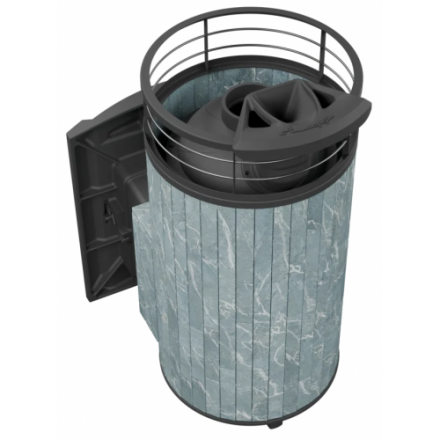 Банная печь ProMetall Атмосфера XL Талькохлорит ламель+сетка с тоннелем