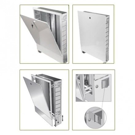 Шкаф коллекторный Ondo ШРВ-03 670x125x744