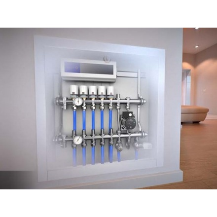 Шкаф коллекторный Salus SZP-1 1-4 выхода 655x120x370